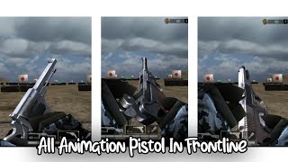 All Animation Pistol In Frontline!!! Garena Blockman Go screenshot 2