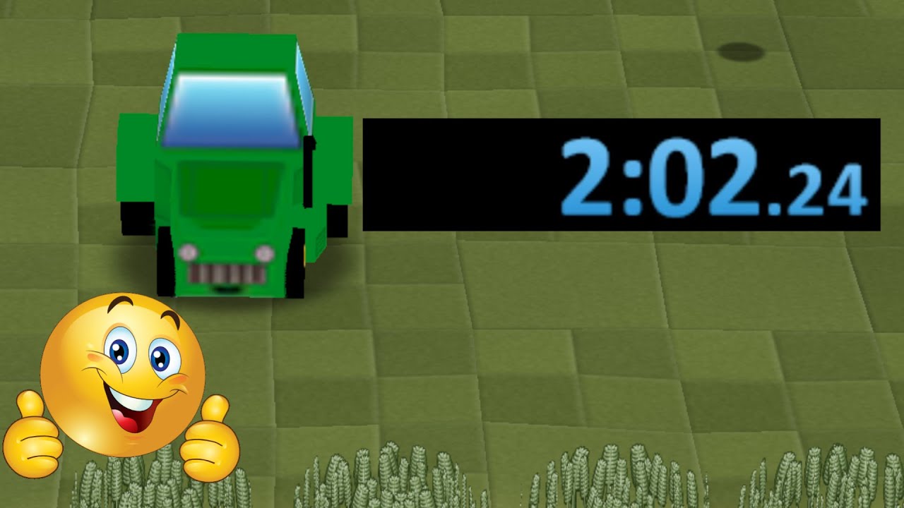 I tried speedrunning Farming in Cubic Castles and it went great!