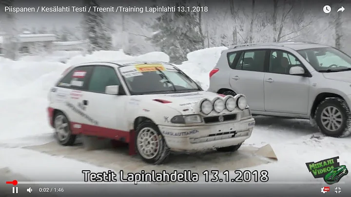 Piispanen & Keslahti  Testi / Treenit / Training L...