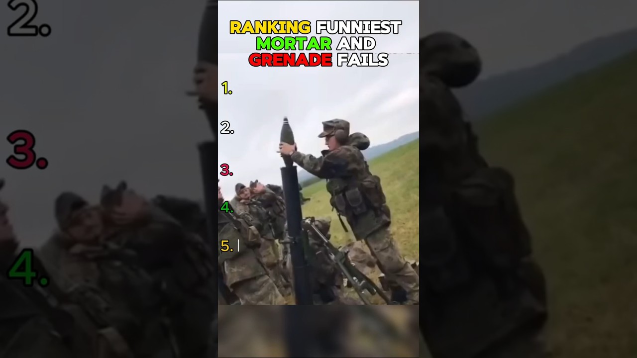 Ranking Top 5 Funniest Mortar and Grenade Fails