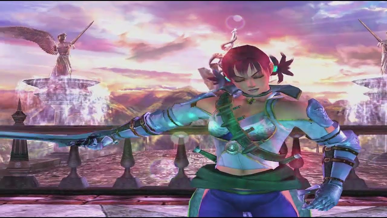 SOULCALIBUR III Chronicle Of The sword part 8 A Literal Straight Line Of Level