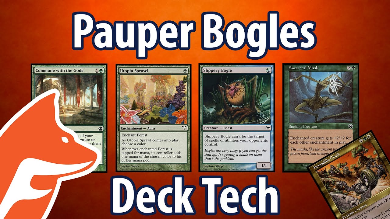 Pauper Bogles Deck Tech A Guide for Magic The Gathering YouTube