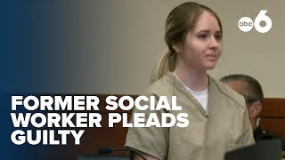 Former social worker accused of having sex with teen boy she was counseling pleads guilty