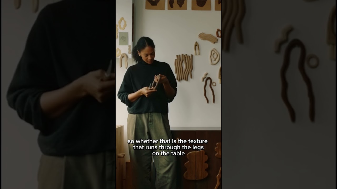 MADE x Sophie Sellu: Tactile and sculptural wood design for the home.