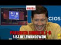 La risa de Lewandowski al ser preguntado por el 2-8: "Tengo que decir que..." I MARCA