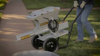 Mud Mixer Cement Mixer  120-Lb. Hopper Capacity Model# MMXR-3221