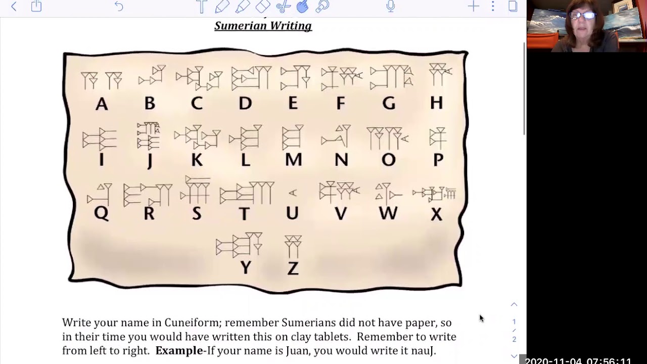 How to Write Cuneiform 6 - YouTube