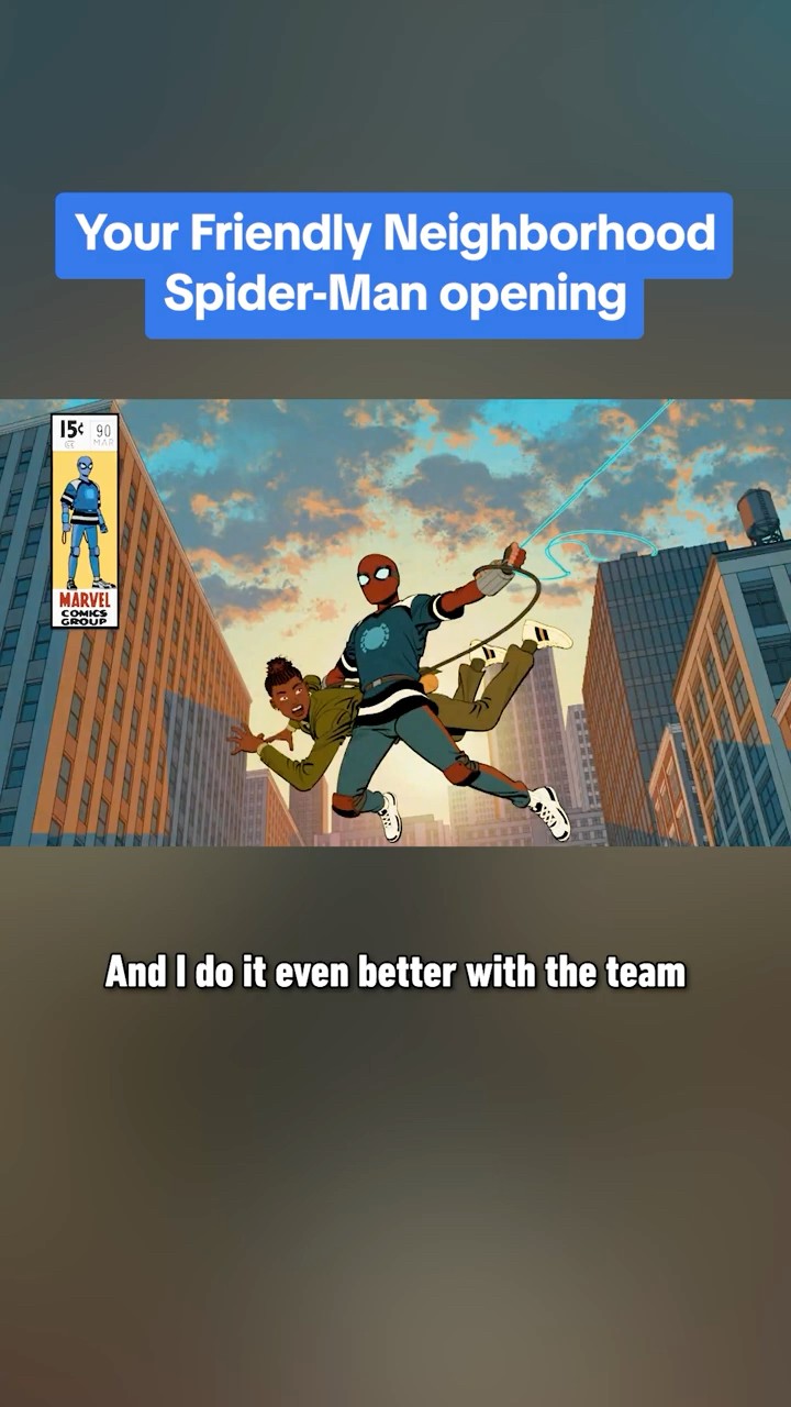 Theme Song for Your Friendly Neighborhood Spider-Man! Will you be watching? #spiderman #theme #intro