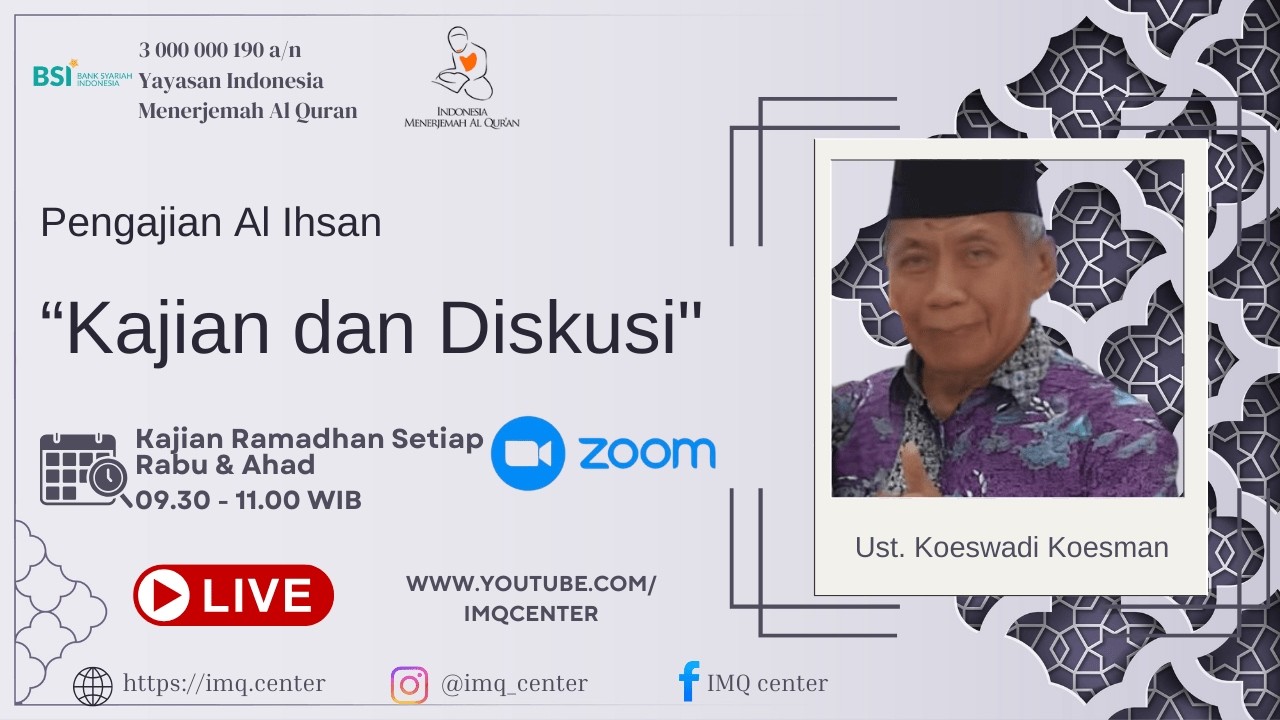 PENGAJIAN AL IHSAN KAJIAN & DISKUSI