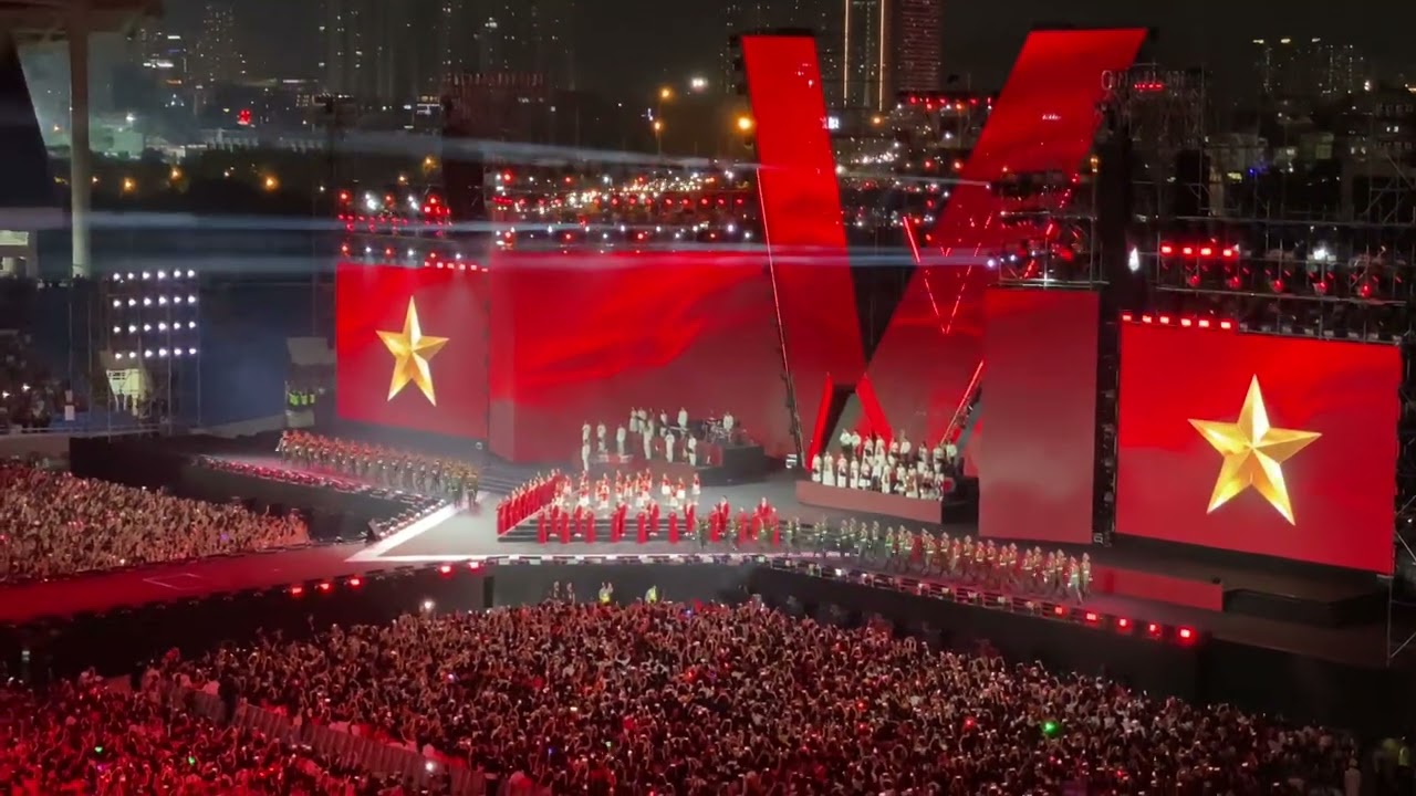 Tiến Quân Ca - Quốc Ca Việt Nam 🇻🇳 tại Concert Quốc Gia “Tổ Quốc Trong Tim” ngày 10/08/2025