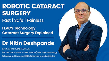 Cataract surgery FLACS technology | Exploring bladeless cataract surgery | Motibindu laser operation