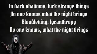 WEDNESDAY 13 - What the Night Brings (Lyrics)