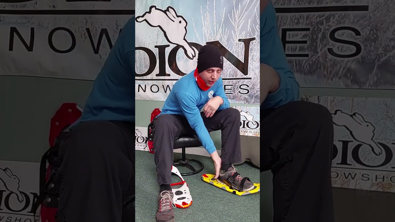 Dion Snowshoe binding instructions