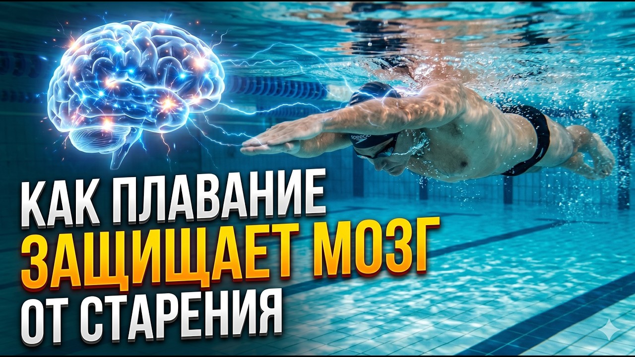 Как плавание защищает мозг от старения