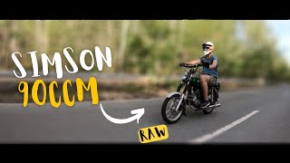 SIMSON 90CCM RAW | Das ultimative Alltagsmoped