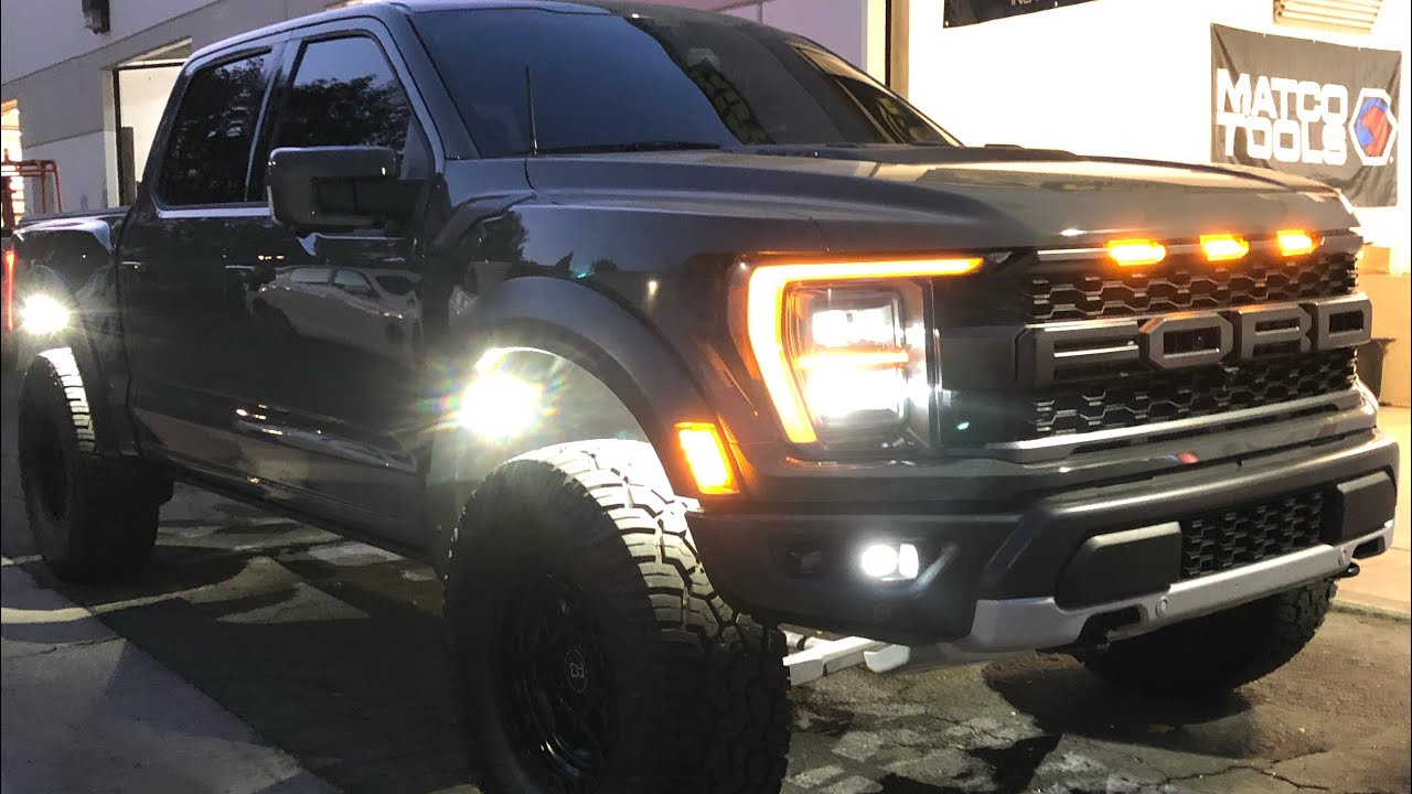 Ford Raptor Rock Lights Installation YouTube