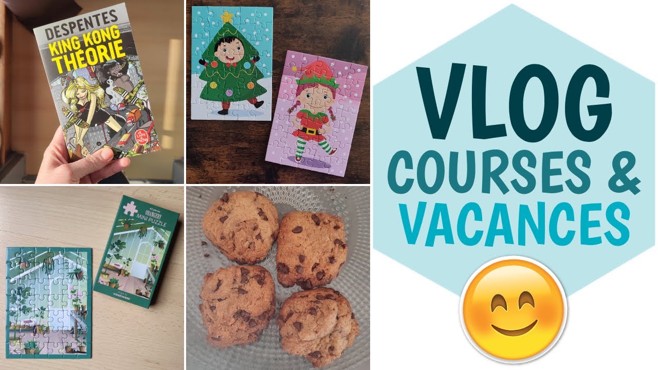 VLOG  Mini courses Leclerc  Vacances  La Vie En Rousse