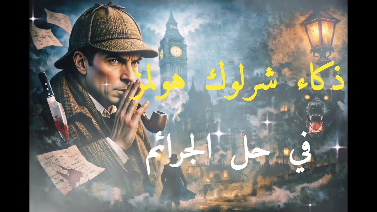 مجموعة ألغاز شرلوك هولمز| قصص بوليسية |عالم الجريمة 