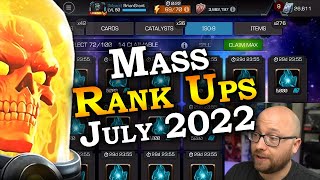 Mass Rank Ups - July 2022 - Battlegrounds Prep