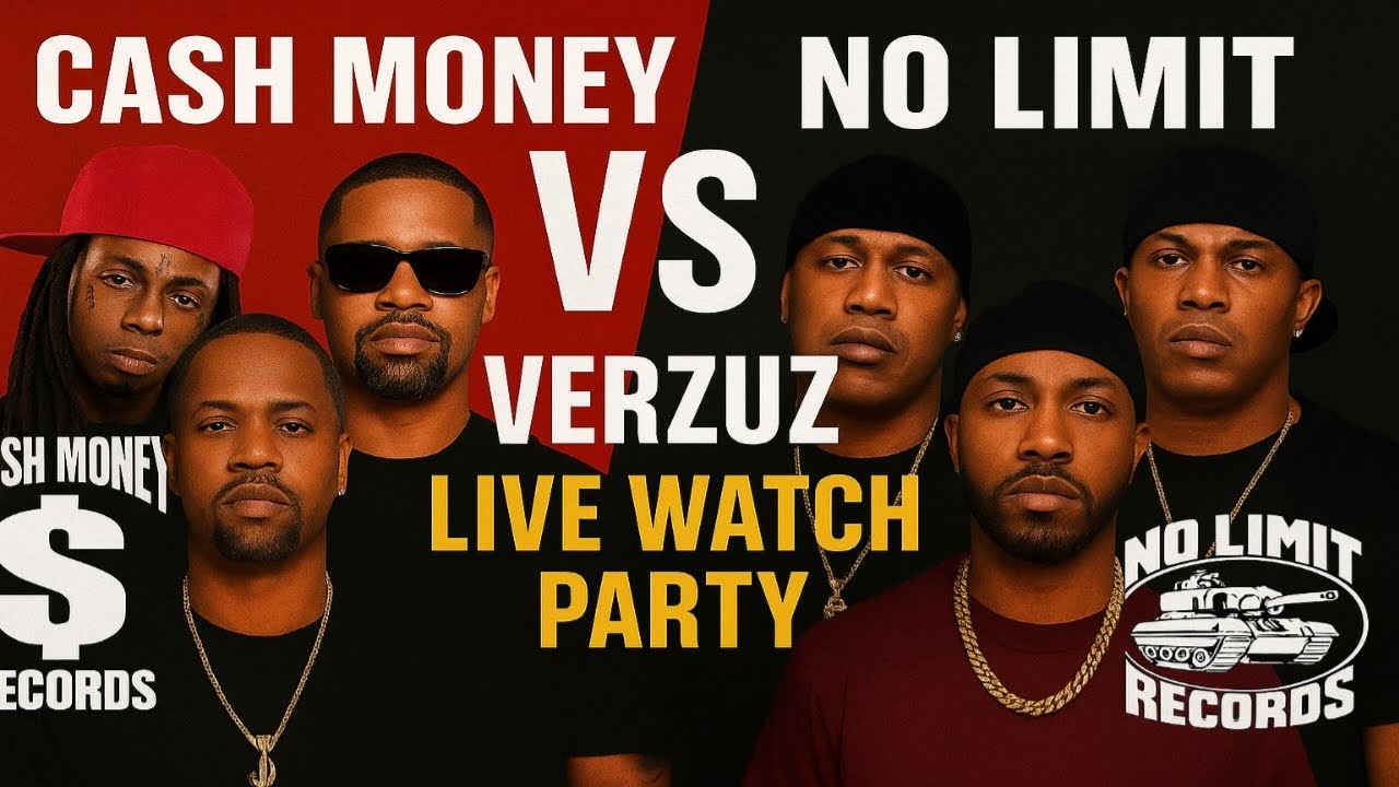 Cash Money Records vs No Limit Records| VERZUZ FULL BATTLE Live Watch Party!