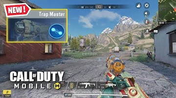 *NEW* TRAP MASTER CLASS GAMEPLAY IN CALL OF DUTY MOBILE BATTLE ROYALE