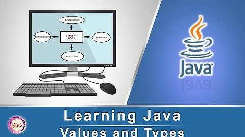 Learning Java: Values And Types