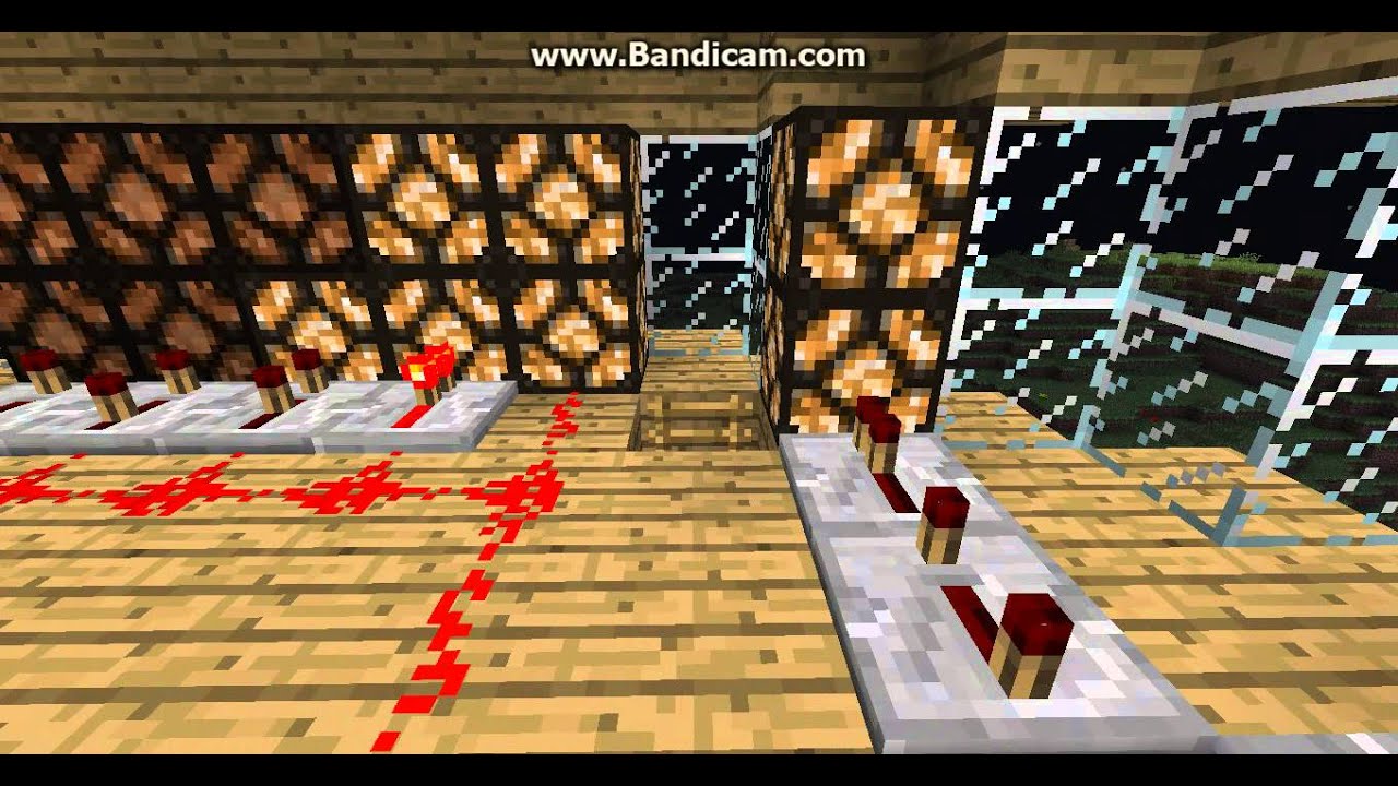 Minecraft: Minecart-powered Redstone Lighthouse with Revolving Light ...