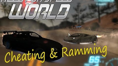 NFS World ONLINE 2017 - Cheating & ramming fun w/GamerV