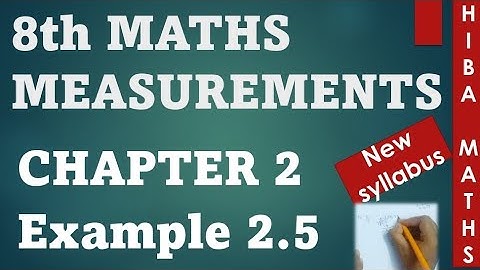 8th maths chapter 2 example 2.5 tn samacheer hiba maths