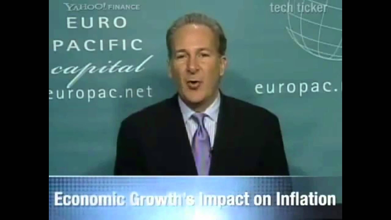 Peter Schiff Economics 101 - More Economic Growth Means More Production & Less Inflation