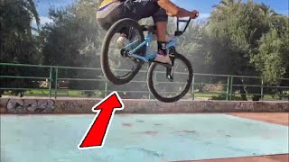 How to bunny hop / How to jump on bmx step by step