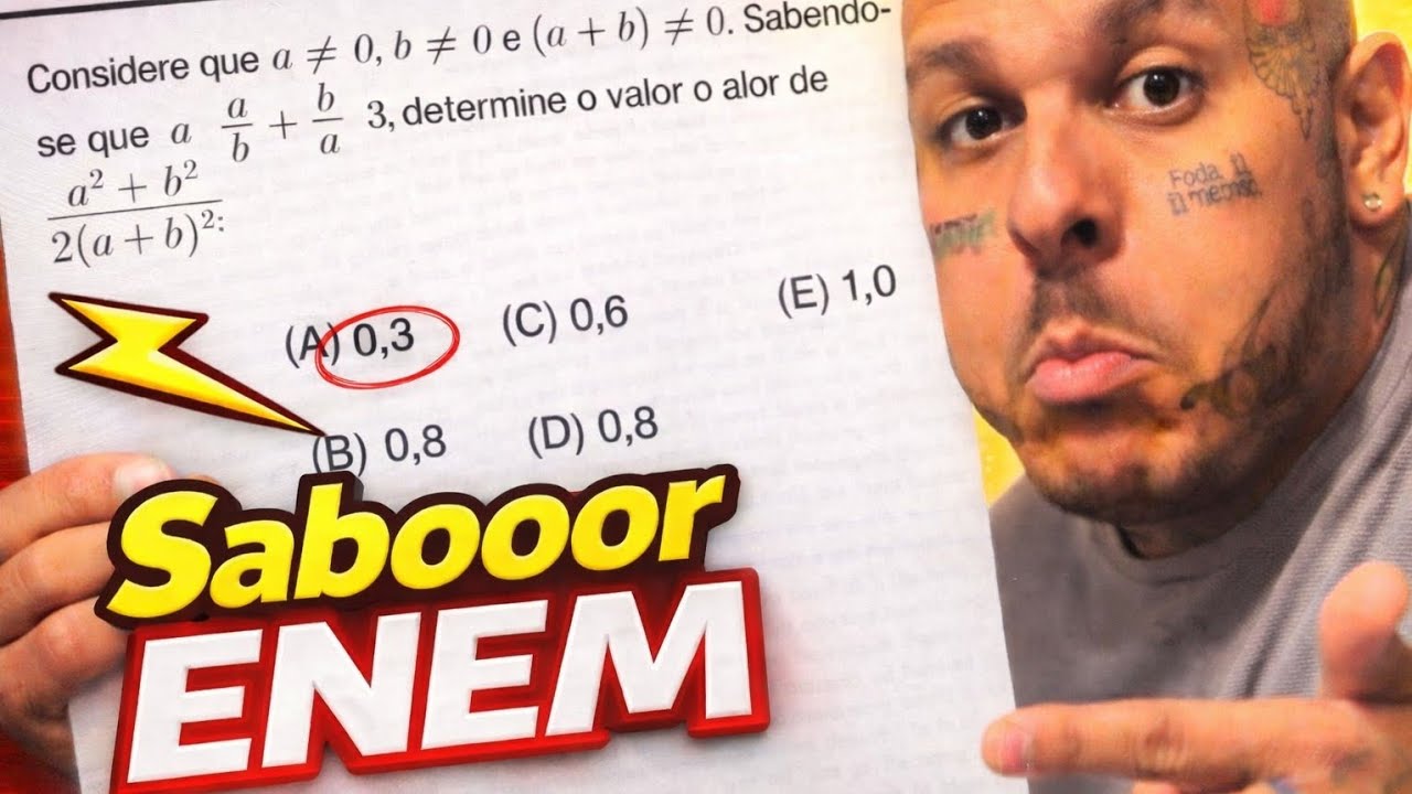 Em pleno 2021, ano da tecnologia... e o IME cobrando álgebra SABOOOR DE ENEM?!