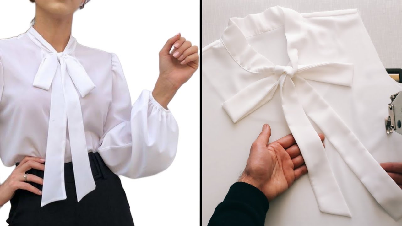 🤔 Никто не говорит вам, что сшить горловину таким образом проще, чем вы думаете 💯