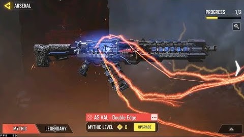 *NEW* MYTHIC  AS VAL - DOUBLE EDGE | CROSS GUARD MYTHIC DROP | - COD MOBILE