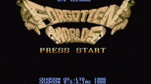 Forgotten Worlds - Casual Playthrough (Capcom Arcade Classics Vol. 1, Xbox, PS2, 2005)