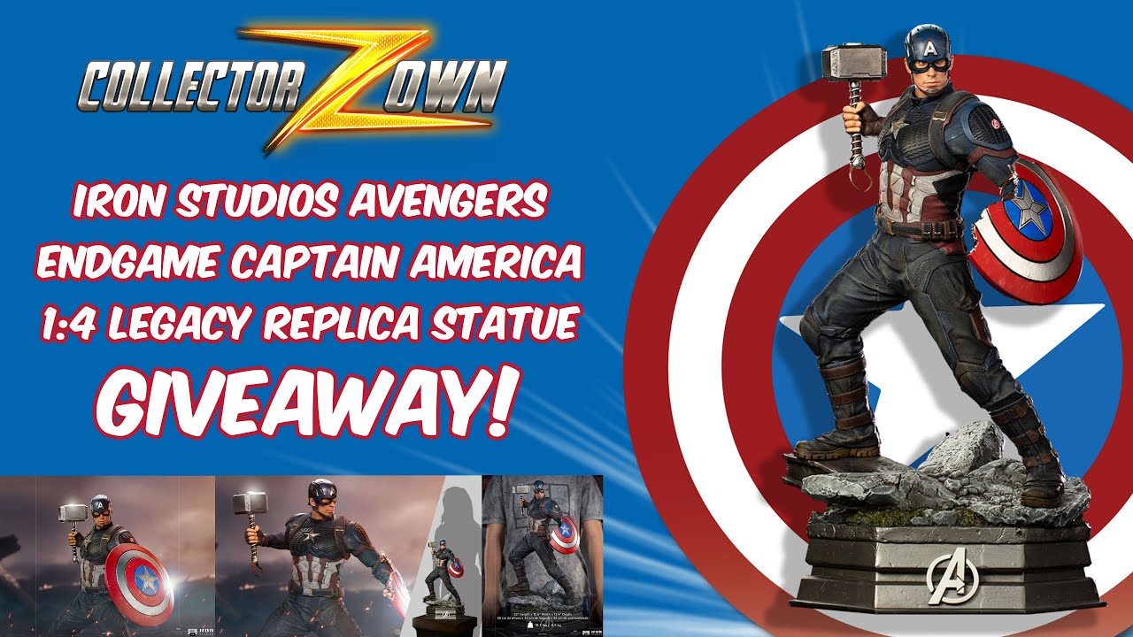 Collectorzown Giveaway!! 1/28 3/31 Iron Studios Captain American 14