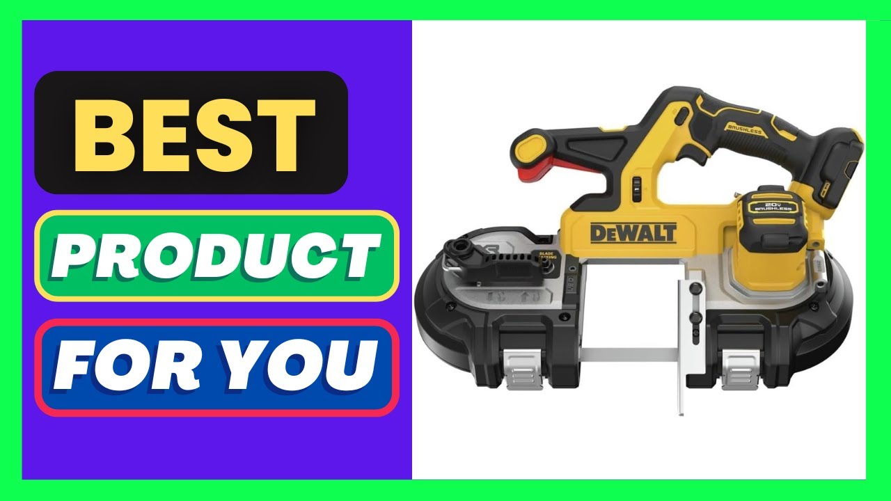 DEWALT 20V MAX XR Dual Trigger Bandsaw, Brushless Motor, Portable