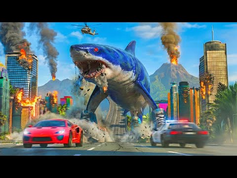 Shark Fights in Real Life!
