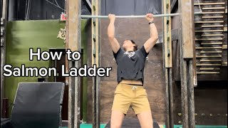 How to Salmon Ladder - A Ninja Warrior Tutorial with Dylan