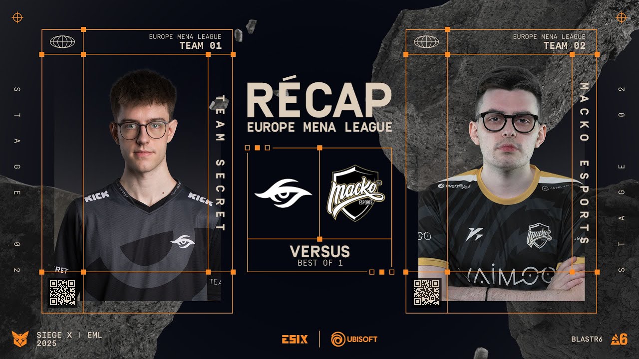 Récap' EML 2025 / Stage 2 - Team Secret vs MACKO Esports - DAY #7