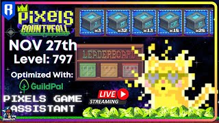 🔥 PIXELS CHAPTER 3 TAKEOVER! Bountyfall Unions, PVP Wars & INSANE Updates - LIVE Grind (Portrait) Wealth