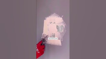 How to patch a drywall hole