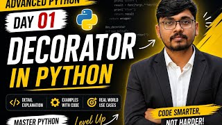 Advance Python Day 01 | Decorators in Python 🔥 | Marathi Coding Shala