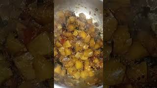 பரங்கிக்காய் பொரியல்/yellow pumpkin poriyal shortvideo youtube