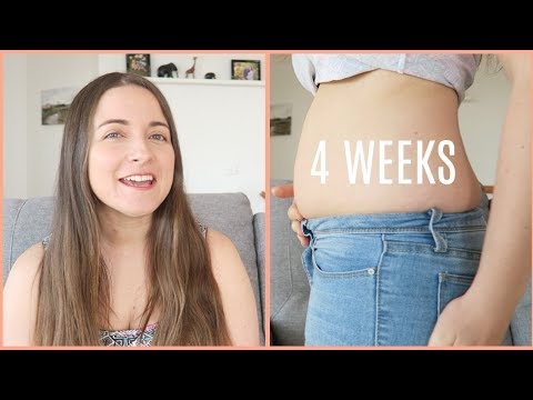 4 Weeks Pregnant Early Pregnancy Symptoms Belly Shot Youtube