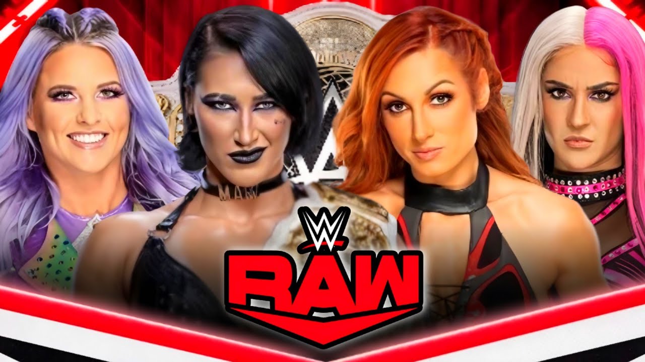 Rhea Ripley vs Becky Lynch vs Dakota Kai vs Candice LeRae World Title ...
