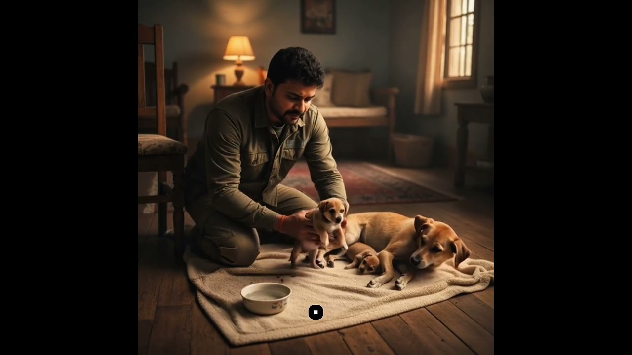 A kind man saved a Lifeless Dog 