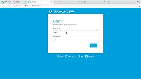 Ubnt Rocket AC Lite Link And SPeed