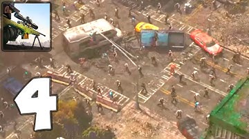 Sniper Zombies - Gameplay Walkthrough Part 4 (iOS, Android)