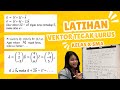 LATIHAN VEKTOR TEGAK LURUS KELAS X SMA